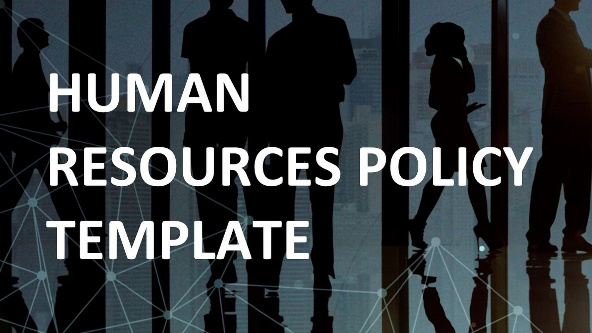 Human Resource Policy Template